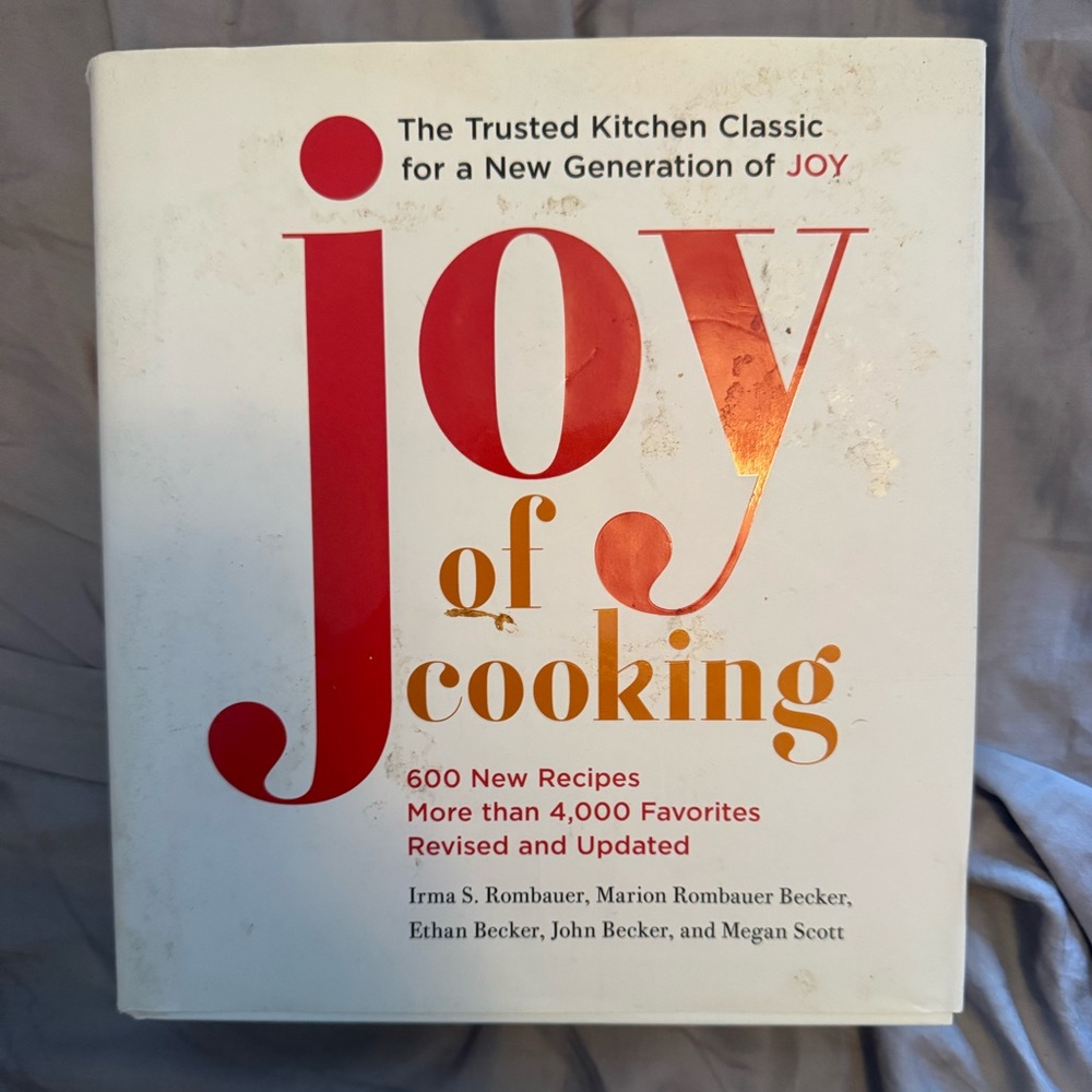 Joy of Cooking Cookbook